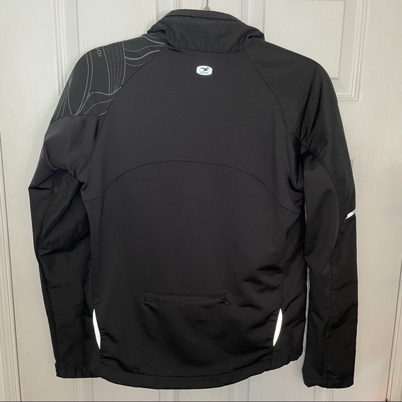 Sugoi Black Zip Up Running Jacket Small - Picture 3 of 7